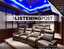Tablet Screenshot of listening.co.nz